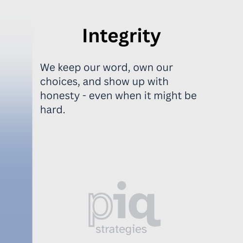values and vision